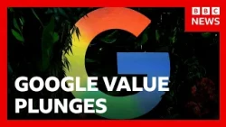 Google value plunges $500bn after AI search eats into ad sales | BBC News