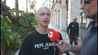 Miguel, a Ceuta local who just beat cancer: "I arrive and find I can't even go outside"