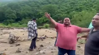 Major landslide in Morazán, Yoro