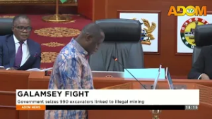 Galamsey Fight: Government seizes 990 excavators linked to illegal mining - Evening News on Adom TV