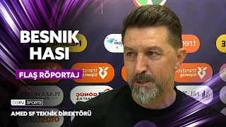 Amed SF - Post-Match Comments from Manager Besnik Hasi after the Trabzonspor Match