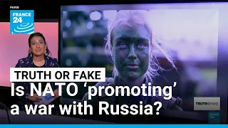 Viral NATO video falsely framed as ‘war propaganda’ against Russia • FRANCE 24 English