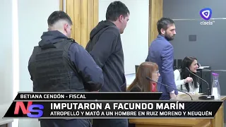 Facundo Marín charged for striking and killing a man at Ruiz Moreno and Neuquén