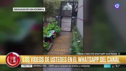 Videos of the rain in Rosario and the surrounding area