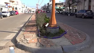Avenida España: comerciantes se niegan a ensanchamiento de veredas