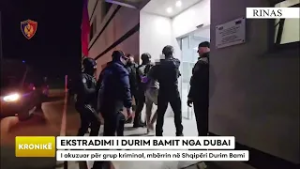 EKSTRADIMI I DURIM BAMIT NGA DUBAI/ I akuzuar për grup kriminal, mbërrin në Shqipëri Durim Bami