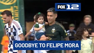 Portland Timbers bid farewell to Felipe Mora during match with Real Salt Lake