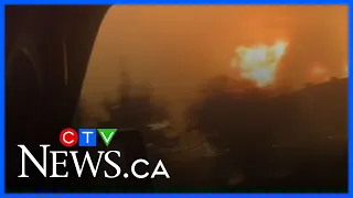20,000 people evacuated as ‘extremely aggressive and volatile’ wildfires burn through B.C.