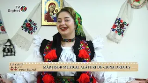 LA CASA CU VOIE BUNA: MĂRȚIȘOR MUZICAL ALĂTURI DE CRINA DREGUȘ