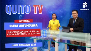 QUITO TV ENTREVISTA 02 MARZO 2026 Diana Artunduaga Directora General de ALOHA Mental Arithmetic