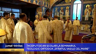 Început de an școlar la Seminarul Teologic Ortodox „Sfântul Vasile cel Mare” din Iași