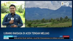 Lubang Raksasa Di Aceh Tengah Terus Meluas