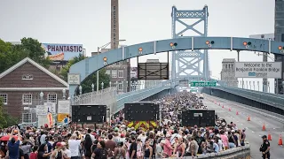 Watch: Thousands visit Ben Franklin Bridge for 100th birthday celebration