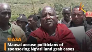 Maasai accuse politicians of sponsoring Ng’ati land grab cases