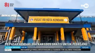 PD PASAR KENDARI PROVIDES FREE STALLS FOR TRADERS