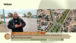 San Antonio Oeste: Bids opened for the Matadero neighborhood roundabout