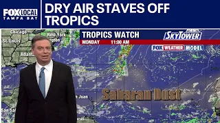 Quiet Atlantic: Dry air staves off tropics