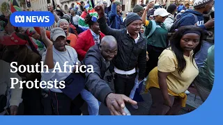 Anti-immigrant protesters in South Africa call for deportation of undocumented migrants | ABC NEWS