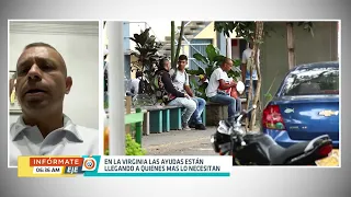 Mayor of La Virginia discussed aid and reconstruction after the earthquake