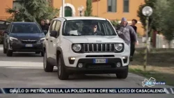Pietracatella mystery, Police at the Casacalenda high school