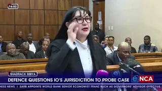 Defence questions investigating officer's jurisdiction to probe Shadrack Sibiya case