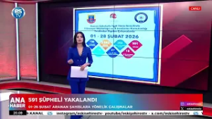 591 şüpheli yakalandı