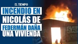 Fire emergency at student residence in Bogotá | EL TIEMPO