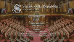 Convegno "La clinica della Costituzione. Il ruolo del Parlamento alla soglia della XX legislatura"