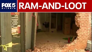Thieves ram U-Haul through brick wall to loot shop | FOX 5 News