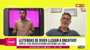 MODO DIRECTO - FEDERICO GIRAUDO - ¡LEYENDAS DE RIVER LLEGAN A ONCATIVO!