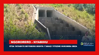 Ngororero - Nyabihu: RTDA yatashye imiyoboro mishya y'amazi yitezwe gukumira ibiza