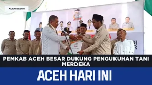 Pemkab Aceh Besar Dukung Pengukuhan Tani Merdeka | Berita Aceh Hari Ini