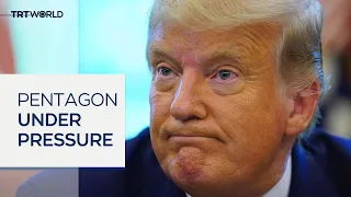 Trump denies US ammunition stockpiles are running low