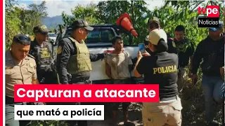 Alleged Attacker Who Killed a Police Officer and a Farmer in San Martín Captured