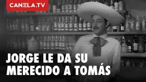 Jorge le pone un freno a Tomás - Hasta Que Perdió Jalisco - CINE DE ORO | Canela.TV