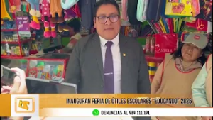 Inauguran Feria de Útiles Escolares Educando 2026