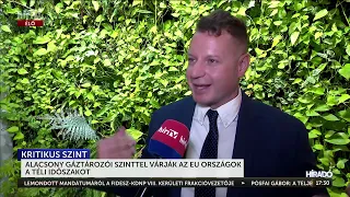 Alacsony gáztározói szinttel várják az EU országok a téli időszakot - HírTV