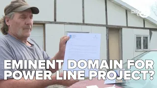 LaPorte County homeowner worries power line transmission project may take his property