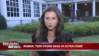 Woman, teen found dead in Acton home