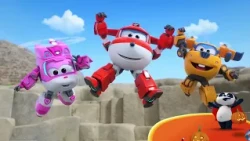 SUPER WINGS 🚨✈️ | PANDA CHANNEL