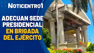 Presidential headquarters being prepared at the Second Army Brigade | Canal 1 News