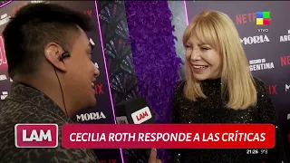 💥 CECILIA ROTH RESPONDE A LAS CRÍTICAS