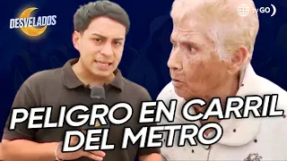 Desvelados: Peligro constante en carril de el Metropolitano
