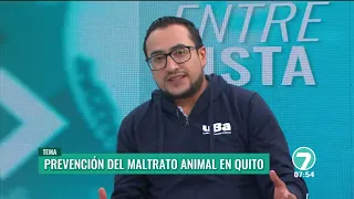 News 7 Interview with José Paredes, Director of UBA Quito