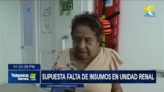 #TeleislasNews I Supuesta falta de insumos en unidad renal.