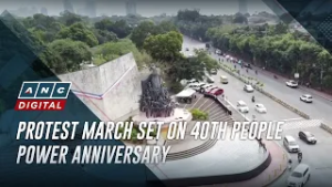 Protest march set on 40th People Power anniversary