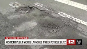 Richmond launches ‘Pothole Palooza’ to repair winter storm damage