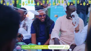 Групповое мероприятие, организованное компанией Dahabshiil в центре Харгейсы.