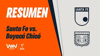 Santa Fe vs. Boyacá Chicó (highlights and goals) | 2026-II Liga BetPlay Dimayor | Matchday 4
