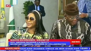 Gov. Abiodun Receives U.N Deputy Secretary-General, Assures of Collaboration